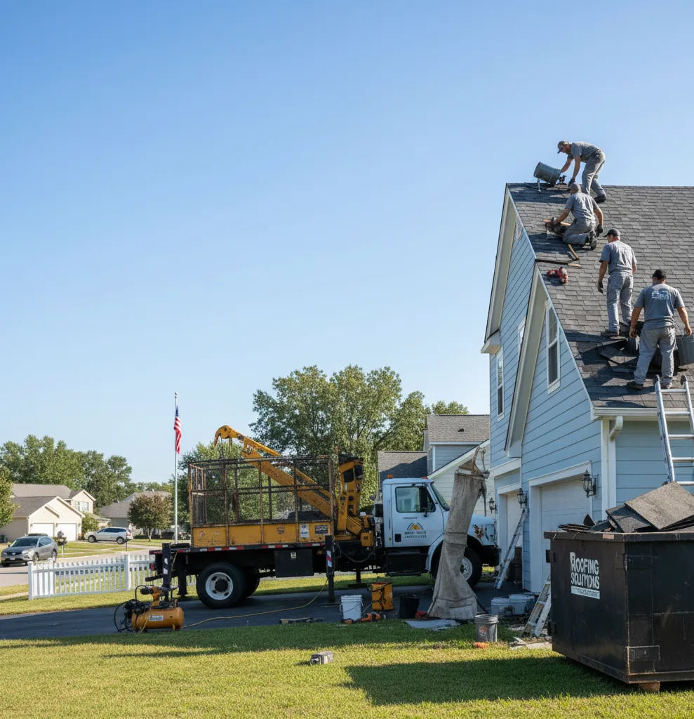 Roof Repair in Collinsville